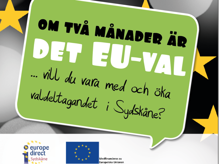 Bor du i Sydskåne och vill engagera dig i EU-valet?