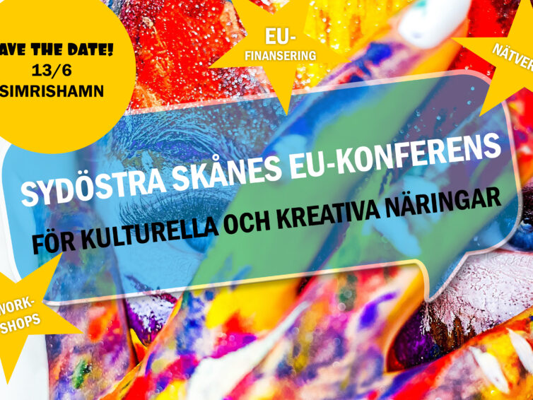 Inspirerande EU-konferens för den kulturella och kreativa sektorn i Sydöstra Skåne! 13/6