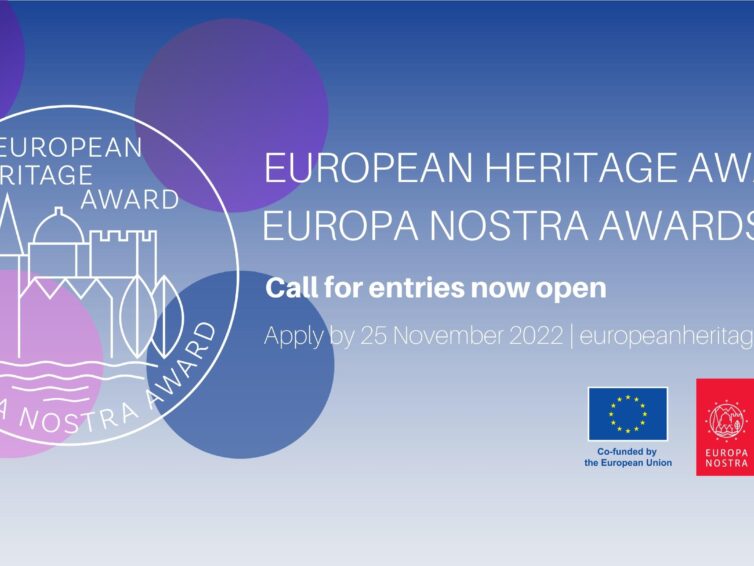 Ansök nu till European Heritage Awards / Europa Nostra Awards 2023!