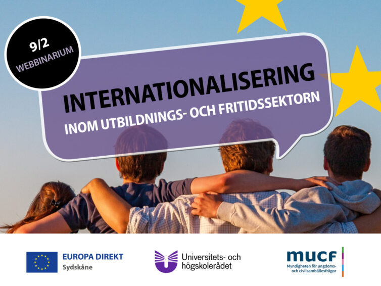 Webbinarium om internationalisering med UHR och MUCF