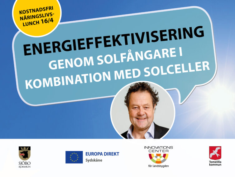 Seminarium 14 maj med Sveriges mest anlitade föreläsare på temat energi – Lars Andrén