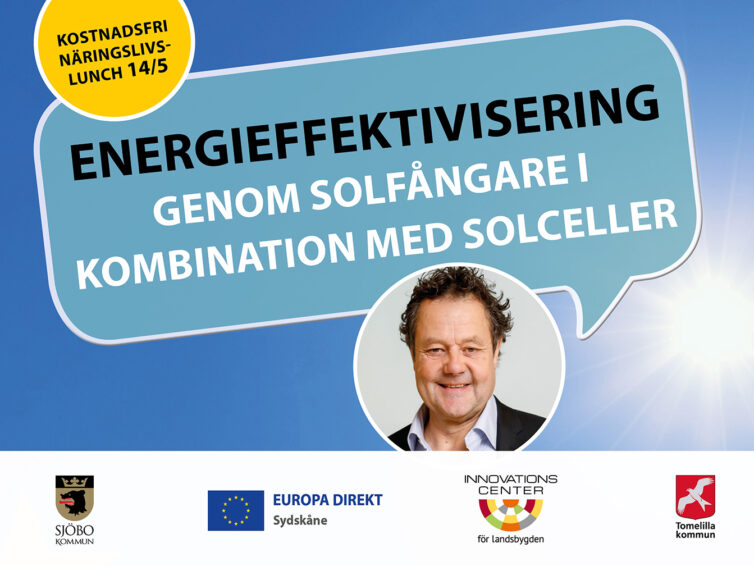 Seminarium 14 maj med Sveriges mest anlitade föreläsare på temat energi – Lars Andrén